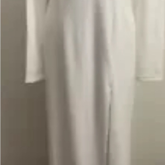 Lulus White Long Sleeve Lace V back Wedding dress Sz Small #343 - Picture 10 of 10